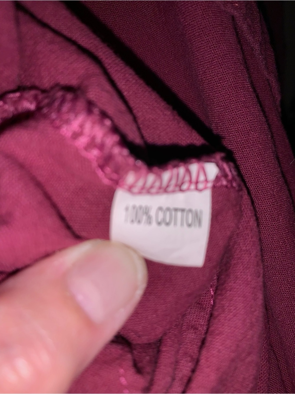 Women’s Burgundy Oversized Overalls - Picture 11 of 12